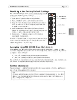 Preview for 17 page of Axis AXIS Q7406 Installation Manual