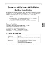 Preview for 19 page of Axis AXIS Q7406 Installation Manual