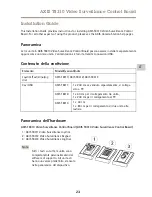 Предварительный просмотр 23 страницы Axis AXIS T8310 Installation Manual