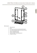 Предварительный просмотр 9 страницы Axis AXIS T98A15-VE Installation Manual