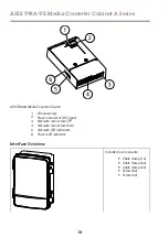 Предварительный просмотр 10 страницы Axis AXIS T98A15-VE Installation Manual