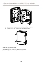 Предварительный просмотр 16 страницы Axis AXIS T98A15-VE Installation Manual