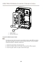 Предварительный просмотр 20 страницы Axis AXIS T98A15-VE Installation Manual