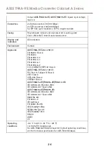 Предварительный просмотр 24 страницы Axis AXIS T98A15-VE Installation Manual