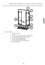 Предварительный просмотр 31 страницы Axis AXIS T98A15-VE Installation Manual