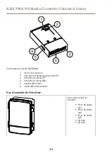 Предварительный просмотр 32 страницы Axis AXIS T98A15-VE Installation Manual