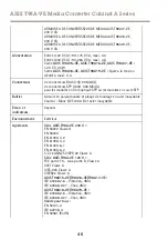 Предварительный просмотр 46 страницы Axis AXIS T98A15-VE Installation Manual