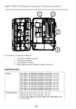 Предварительный просмотр 68 страницы Axis AXIS T98A15-VE Installation Manual