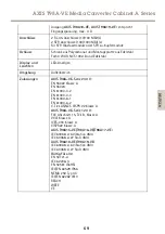 Предварительный просмотр 69 страницы Axis AXIS T98A15-VE Installation Manual