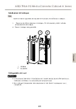 Предварительный просмотр 85 страницы Axis AXIS T98A15-VE Installation Manual