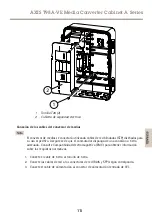 Предварительный просмотр 111 страницы Axis AXIS T98A15-VE Installation Manual