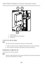 Предварительный просмотр 112 страницы Axis AXIS T98A15-VE Installation Manual