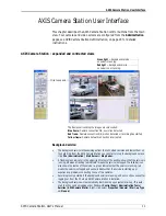 Preview for 11 page of Axis CAMERA STATION 1.2 User Manual