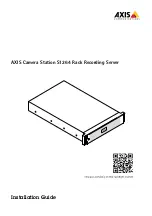 Axis Camera Station S1264 Rack Installation Manual preview