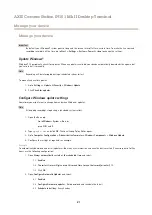 Preview for 21 page of Axis Camera Station S9101 Mk II User Manual