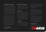 Preview for 10 page of Axis Comet 3 Pilot'S Manual