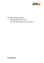 Axis D101-A XF P3807 User Manual предпросмотр