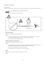 Preview for 7 page of Axis DROP CEILING P5522-E Preventive Maintenance Instructions And Checklist