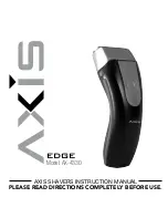 Axis EDGE AX-4330 Instruction Manual preview