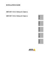 Предварительный просмотр 1 страницы Axis M1143-L Installation Manual