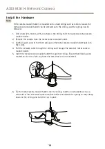 Предварительный просмотр 10 страницы Axis M3014 Installation Manual