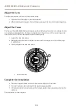 Предварительный просмотр 12 страницы Axis M3014 Installation Manual