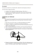 Предварительный просмотр 34 страницы Axis M3014 Installation Manual