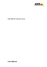 Axis M3045-V User Manual предпросмотр