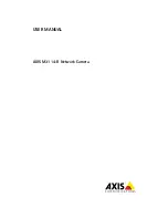 Axis M3114-R User Manual предпросмотр