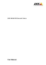 Preview for 1 page of Axis M4308-PLE User Manual