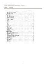 Preview for 2 page of Axis M4308-PLE User Manual