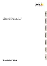 Preview for 1 page of Axis M7014 Installation Manual