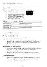 Preview for 38 page of Axis M7016 Installation Manual