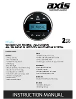 Axis MA1802 Instruction Manual preview