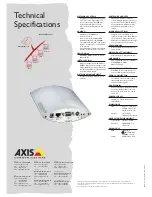 Предварительный просмотр 2 страницы Axis NETEYE 200 Technical Specifications