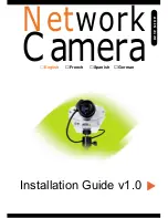 Предварительный просмотр 1 страницы Axis NETWORK CAMERA 2120 Installation Manual