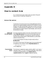 Preview for 78 page of Axis NPS 630 User Manual