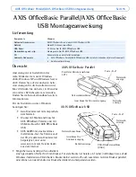 Preview for 15 page of Axis OfficeBasic Parallel Installation Manual