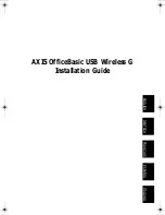 Preview for 1 page of Axis OfficeBasic USB Wireless G Installation Manual