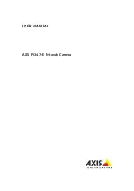 Preview for 1 page of Axis P1347-E User Manual