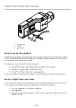 Preview for 14 page of Axis P1367 Installation Manual