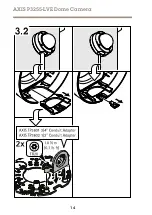 Предварительный просмотр 14 страницы Axis P3255-LVE Installation Manual