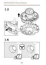 Предварительный просмотр 22 страницы Axis P3265-LV Installation Manual