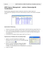 Предварительный просмотр 36 страницы Axis P33 series Installation Manual