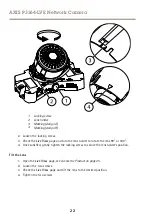 Предварительный просмотр 22 страницы Axis P3364-LVE Installation Manual