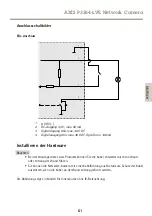 Предварительный просмотр 61 страницы Axis P3364-LVE Installation Manual