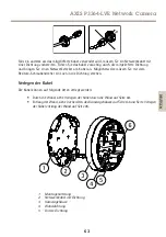 Предварительный просмотр 63 страницы Axis P3364-LVE Installation Manual