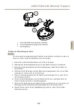 Предварительный просмотр 65 страницы Axis P3364-LVE Installation Manual