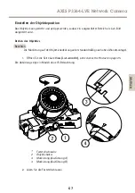 Предварительный просмотр 67 страницы Axis P3364-LVE Installation Manual