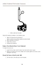 Предварительный просмотр 16 страницы Axis P3364LV Installation Manual